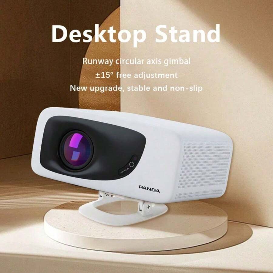 Microwear FPZ-101 Portable Projector Stand, Adjustable Angle, Desktop Stand, Projector Video Stand, Supports Up To 4KG, Quick Installation, Free Installation Tool Kit - View 1