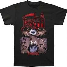 Death Symbolic Fashion O Neck Men T-Shirt - Black - View 1