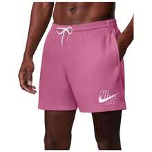 Nike Shorts femininos para atividades ao ar livre - Rosa - Ver 1
