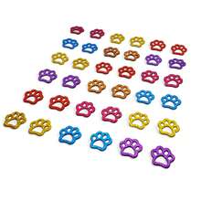 100 Adesivos Pet Patinhas Aplique Eva Lacinhos Petshop Banho e Tosa Cães e Gatos - Multicolorido - Visão 7