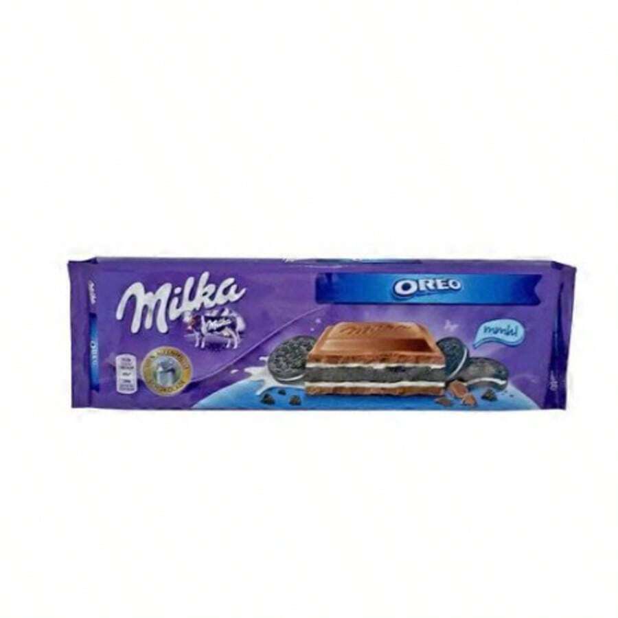 Milka Oreo Alpine Milk Chocolate Bar With Oreo Cookie Pieces, 10.5 Oz - Chocolate - View 1