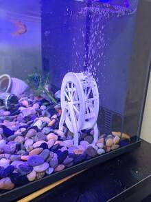 水族箱裝飾 / 水車飾品 / 魚缸躲避屋 / 水景裝飾 / 動態水車 / 鬥魚棲身處 / 蝦缸配件 / 水下景觀 - 歡樂水族 - 查看 6
