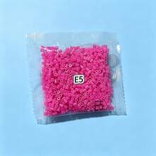1000顆/包 Fusion Beads 補充包 2.6mm 1000顆 3D Perler 珠子套組，DIY手工珠寶製作材料，高品質像素珠創意手工藝 - E5 - 查看 1
