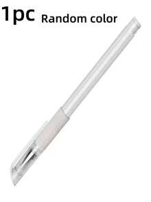 3 piezas Plantillas de forma de cejas, Herramienta de dibujo de cejas simétricas, Regla de tatuaje de cejas semipermanente, 1 pieza Lápiz de tatuaje de cejas blanco, Regla de cejas curva para tatuar, Regla de medición de cejas, Regla de medición de cejas con línea de tatuaje negra preimpresa - Multicolor - Ver 10