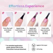 Beetles 23Pcs Glitter Gel Polish Set, 20 Colors Diamond Shimmer Gel With Base & Top Coat, UV LED Soak Off - 20 Colors Party Auras - 查看 7