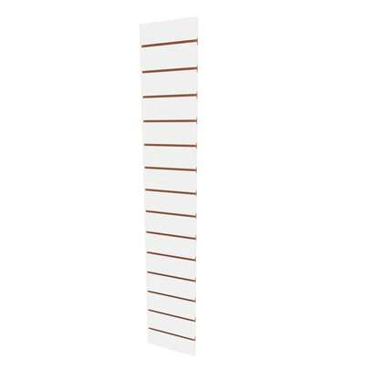 Painel canaletado canelado placa mdf branco 30x180