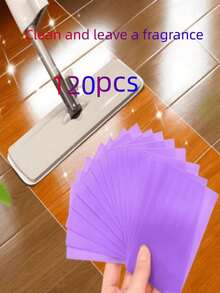 10/50/100/120/240pcs Floor Cleaning Wipes - Powerful Brightening & Stain Removal, Suitable For Home Cleaning - Efficient, Reusable, Easy-To-Use Cleaning Essential, Create A Shiny And Clean Home. Floor Cleaning Sheets. Laundry Sheets - Multicolor - View 15