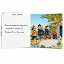 Lachilly Libros de lectura fonética para niños, 12 mini libros de Little Critters con vocales cortas, materiales educativos de aprendizaje del lenguaje para aprender a leer en casa - Multicolor - Ver 4