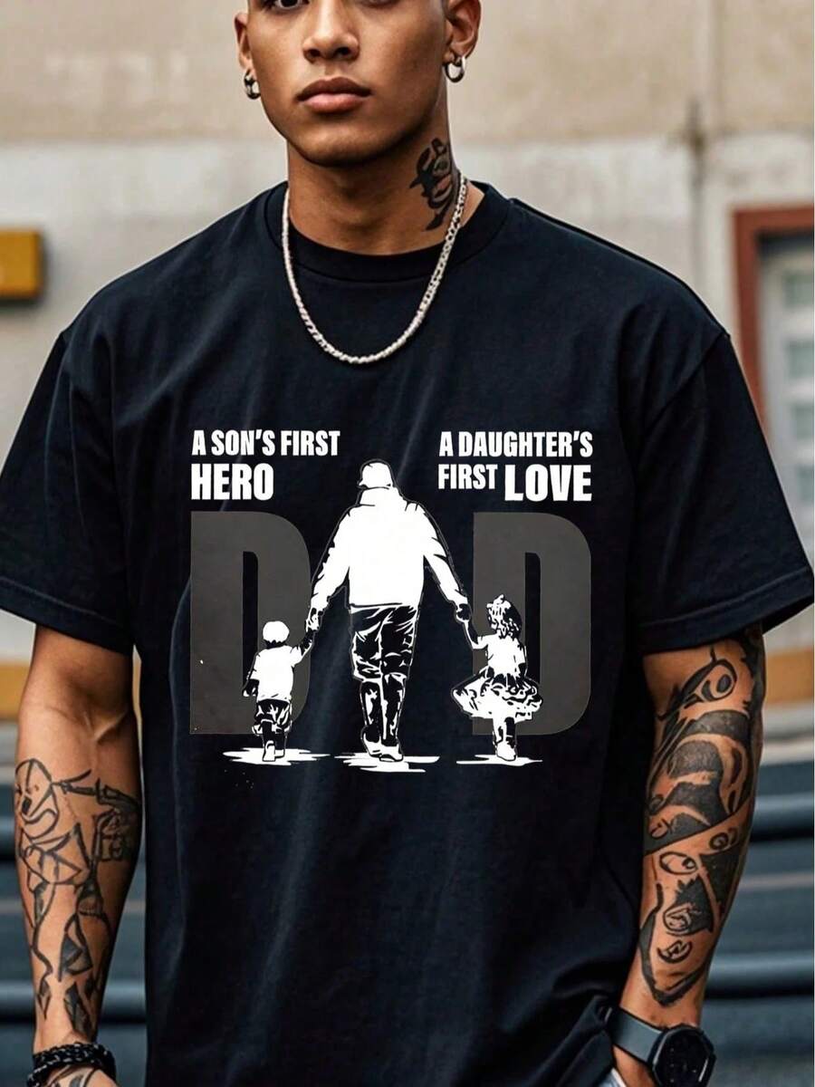 Camisetas de hombre - Negro - Ver 1