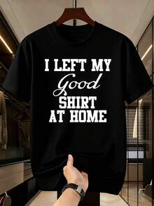 Camisetas de hombre - Negro - Ver 2
