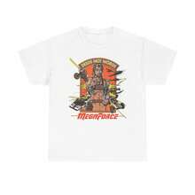 Megaforce Deeds Not Words 1982 Movie T-Shirt - Green - View 1
