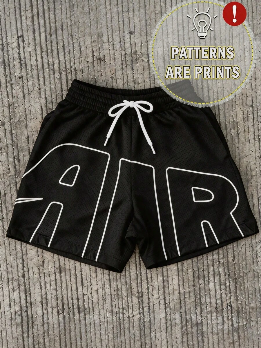 Men's Statement Print Shorts Fashion Designer Patterned Casual Daily Wear Shorts - Multicolor - View 1