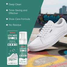 Foam Sneaker Cleaner 100ml – Shoe Deep Cleaning Spray For Athletic Shoes, Leather, Canvas, Mesh, Rubber, Removes Dirt & Scuff Marks, No Rinse, Easy Carry - Multiple Forms - View 8