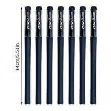 10/15pcs Matte Neutral Pen Set, Black, Blue, Red Ink, 0.5mm Ballpoint Pens, Cute Stationery For Students, School And Office - Multicolor - View 8