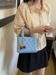 Dedoo Niche 高端 Dafei 女款包 2026 時尚奢華熱銷新款刺繡包，手提包、單肩包與斜挎包，適用假期旅行、通勤、禮物、派對、新娘包 - 藍色 - 查看 7