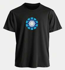 Disney 2026 Marvel Men's And Women's T-Shirts  Tony Stark Summer America Comfortable Summer Loose Men's T-Shirt - 4 - 查看 2