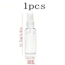 4pcs 30ml Refillable Spray Bottles, Portable Reusable Fine Mist Sprayer Bottles, Travel Size Cosmetic Sample Spray Containers - Clear - View 12