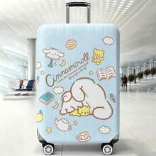 Miniso Vỏ bọc vali Cinnamoroll họa tiết mơ màng ấm áp, bảo vệ vali co giãn có thể giặt, phong cách Kawaii Tea Time chống trầy xước chống bụi cho du lịch - Màu sắc - Xem 6
