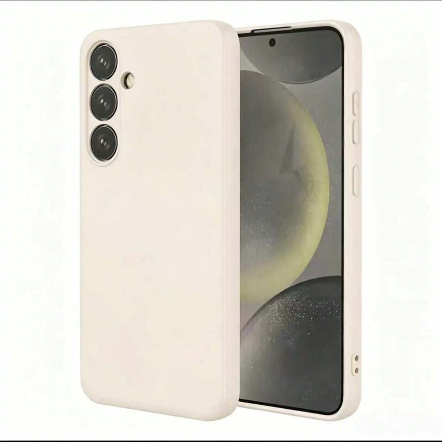 液態矽膠手機殼適用於 Galaxy S25 Ultra 和 13/16 Pro Max/11,防水、防震、防摔、防刮 - 白色 - 查看 1