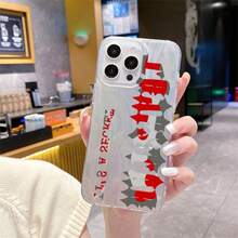 手機殼：劍圖案設計 T-Trapstars 手機殼 適用於 Apple 17 16e 16 15 14 13 12 11 Pro Max Air X XR XSMAX 8 7 Plus 透明軟 TPU 背蓋 - 彩色 - 查看 3