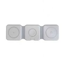 Charger Nirkabel 3-in-1, Kompatibel dengan iPhone 12/13/14/15/16, 3/Pro, Stasiun Pengisian Nirkabel Magnetik Lipat untuk Perjalanan, Hadiah Natal/Rumah Tangga - MultiWarna - View 12