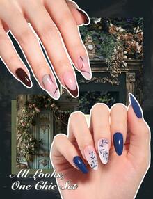 Beetles 30 Colors 10ml Each HEMA Free Winter Fantasy Gel Polish Kit With Top And Base Coat, Swatch Card Soak Off UV LED Manicure - 30 Colors 10ML HEMA-free Winter Fantasy - View 7