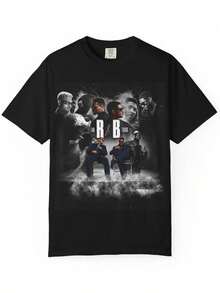 Camisetas masculinas - Preto - Ver 1