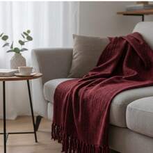 Sofa Covers - Burgundy - View 2