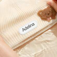 Labels for Ironing-for Cotton-Personalized for School, Sport, Club, Retirement Home, for Clothes, DIY Accessories, Machine Washable - A-40 piezas - Ver 6