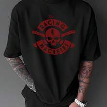 Men T-Shirts - 黑色 - 查看 1