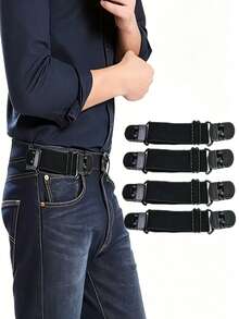 Adjustable Elastic Belt | Multifunctional Stretch Waistband | Unisex "Lazy Belt" | Pant Waist Tightener | Simple & Portable | Ideal For Daily Commuting & Travel | The Perfect Gift Choice - Multicolor - View 1