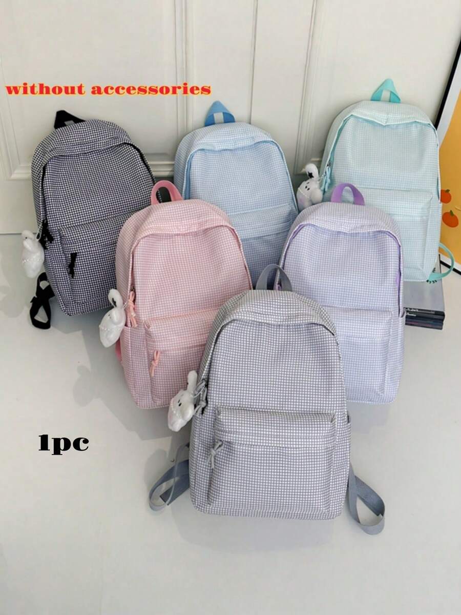 Nueva mochila de viaje minimalista y versátil, cómoda y de gran capacidad, ideal para la temporada de regreso a la escuela/graduación - Multicolor - Ver 1