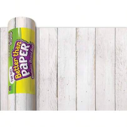 Fun Size - Rollo de tablero de anuncios vertical de color blanco Better Than Paper