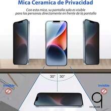 Matte Curved Privacy Screen Protector For Moto Edge 60 Pro, Anti-Spy, Anti-Fingerprint, Full Protection - Black - View 3