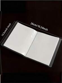 Organizador de carpeta de hojas sueltas de gran capacidad, adecuado para cinta, fotos, pegatinas, tarjetas, recibos, facturas, notas adhesivas, coleccionables y guías de imágenes, organizador de archivos de inserción estilo bolsillo para el hogar, la oficina y los viajes, también para almacenamiento de manualidades y álbumes de recortes, artículos de papelería para el regreso a la escuela - Multicolor - Ver 6