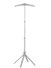 Soporte para vaporizador de mano con estante de secado perforado resistente al viento, estante plegable de pie para prendas del hogar, estante vertical telescópico ajustable en altura para dormitorio y vestidor - Ver 14