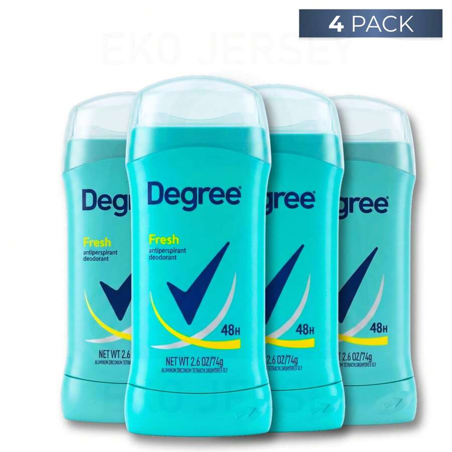 Degree Women Fresh 48H Odor Protection Deodorant Stick 2.6oz / 74g Pack Of 4 - 多樣化香型 - 查看 1
