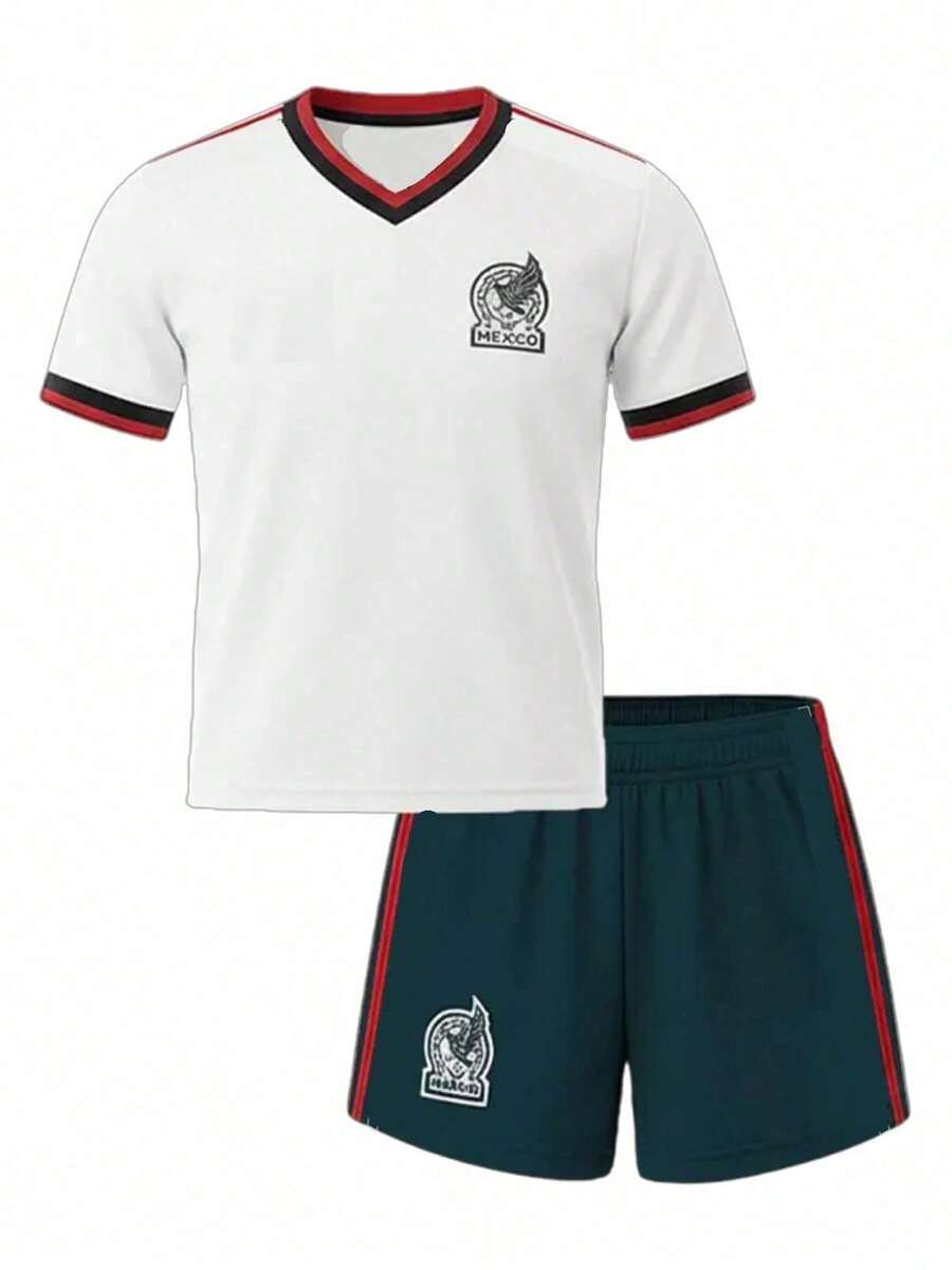 Camiseta Infantil de México para la Copa Mundial 2026 XC0Q T0PI - Blanco - Ver 1