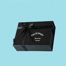 1pc Customizable Magnetic Gift Box, Personalize With Name And Text, 3 Color Options, Suitable For Holidays Parties, Printed Pattern, Bridesmaid Proposal, Personalized Keepsake Box - Multicolor - View 10