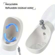 1pc Portable Pet Water Bowl Drinking Cup, Suitable For Dogs And Cats, Leak-Proof Puppy Water Bowl Dispenser, Outdoor Pet Water Feeder Cup Supplies, Outdoor Travel Water Bottle Dog Outing Supplies - Multicolor - View 12