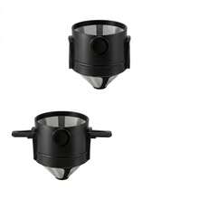1pc Reusable Stainless Steel Pour Over Coffee Filter, Paperless Drip Coffee Brewer, Portable Foldable With Handle, Suitable For Outdoor Camping And Home Office Daily Use - View 13