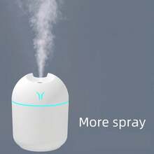 250ml Mini USB Air Humidifier, Essential Oil Diffuser For Home And Car, Silent Ultrasonic Diffuser With Colorful LED Lamp. - Style 1 - View 5