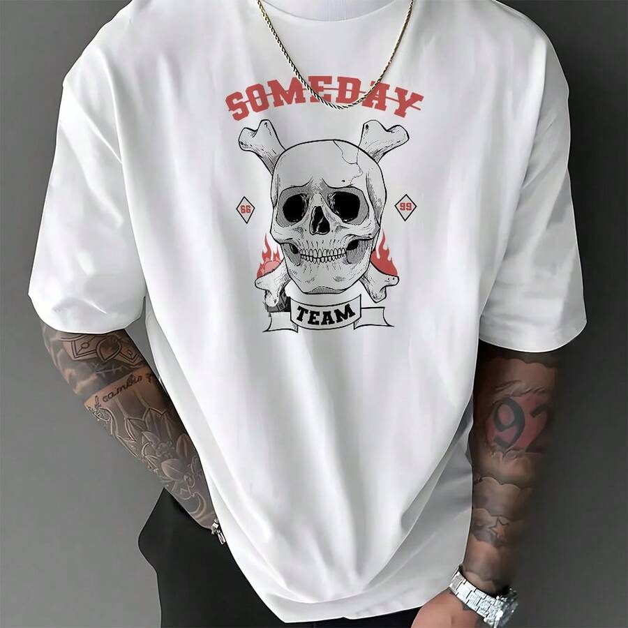 Camisetas de hombre - Blanco - Ver 1