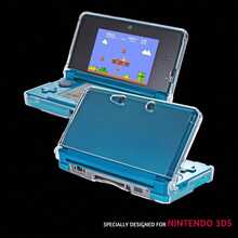 1pc/2pcs Transparent Crystal Box 3DSLL Crystal Shell 3DS Game Accessories NEW 3DSLL Game Protective Case - Clear - View 3