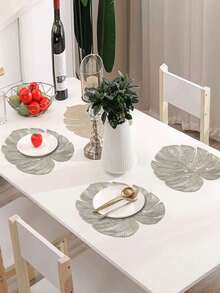 Creative PVC Placemats For Restaurant And Hotel, European Style Plate Mats, Bowl Mats, Tableware Mats, New Chinese Style Table Mats, Heat-Insulating Mats - A - View 7