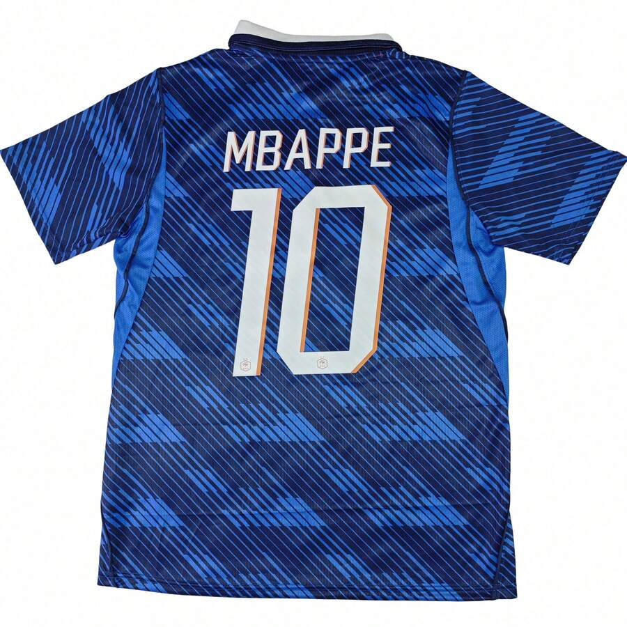2026 France Home Fan Soccer Jersey, # 10 MBAPPE Quick-Dry Match Day Football Shirt - XL - 查看 1