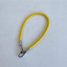 1pc Solid Color Phone Lanyard, Minimalist PU Wrist Strap Daily Gift Phone Charm - Multicolor - View 15