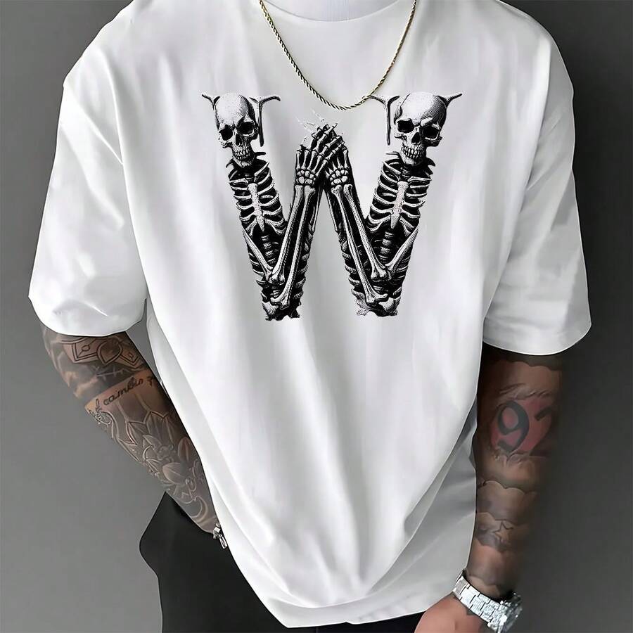 Men T-Shirts - White - View 1