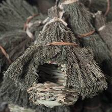 1pc Woven Bird Nest, Handmade Woven Bird Nest, Garden Decoration - View 2