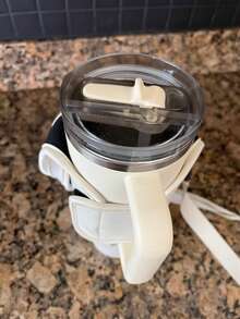 Replacement Flip Lid Straw Cover For 40oz Tumbler, Leak-Proof Splash-Proof Reusable Cup Lid, Compatible With 40oz Tumbler Accessories, White, Black, Beige, Blue, Pink - Multicolor - View 8